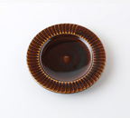 Bread plate Brown