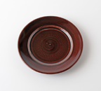 Bread plate Brown